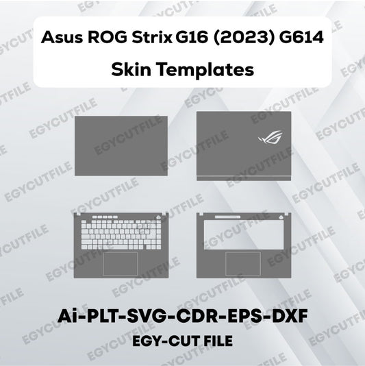 Asus ROG Strix G16 (2023) G614 Vector Skin Cut Files