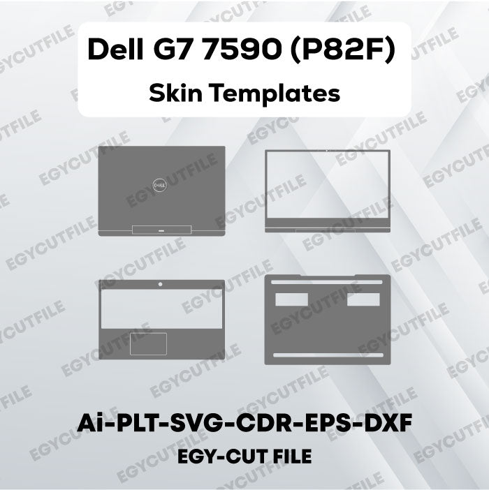 Dell G7 7590 (P82F) Vector Skin Templates