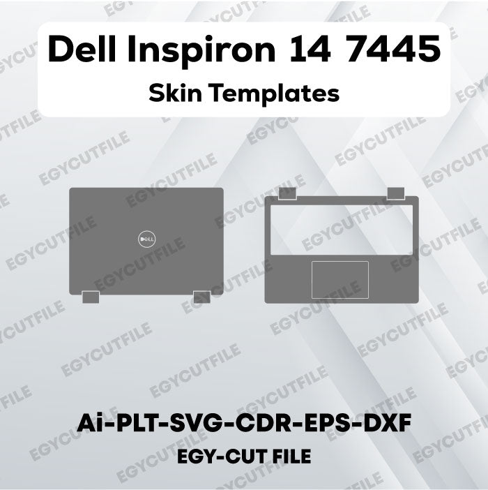 Dell Inspiron 14 2-in-1 7445 Vector Skin Cut Files