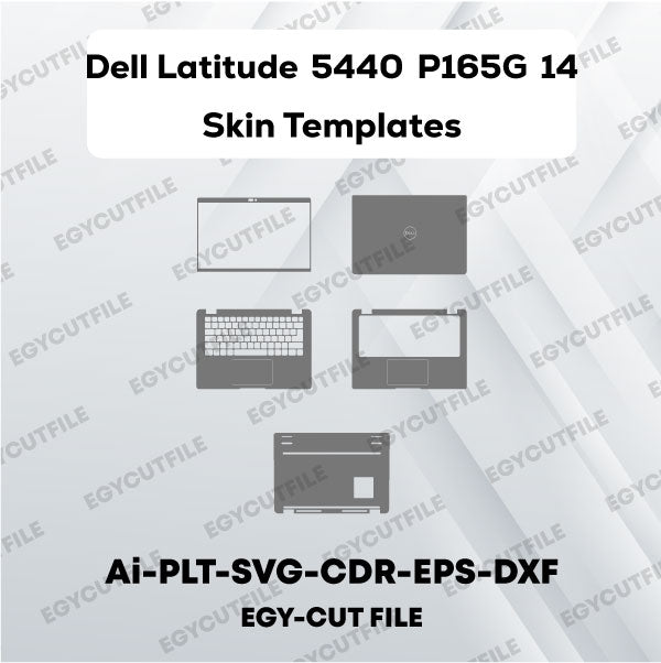 Dell Latitude 5440 14. P165G Vector Skin Cut Files