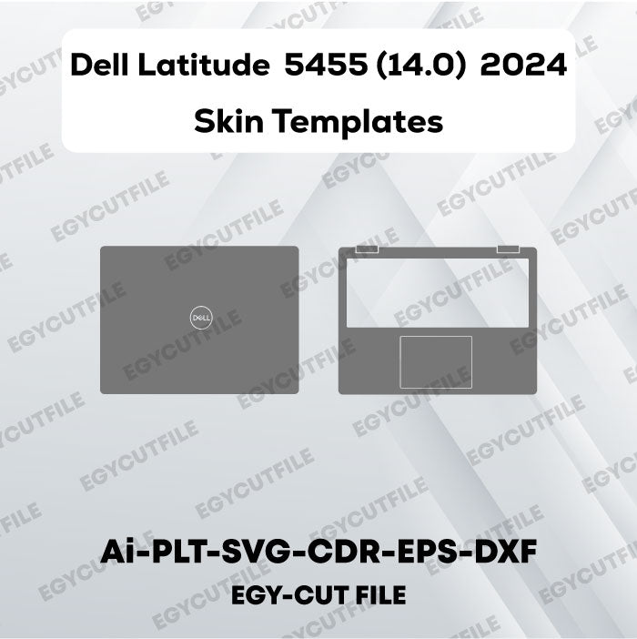 Dell Latitude 5455 14.0 2024 Vector Skin Cut Files