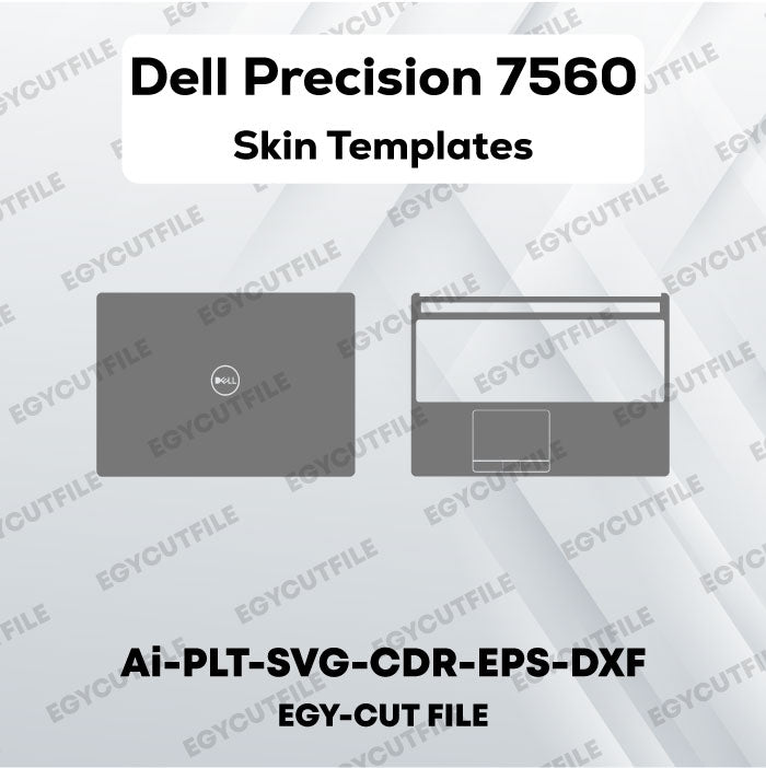 Dell Precision 7560 Vector Skin Cut Files