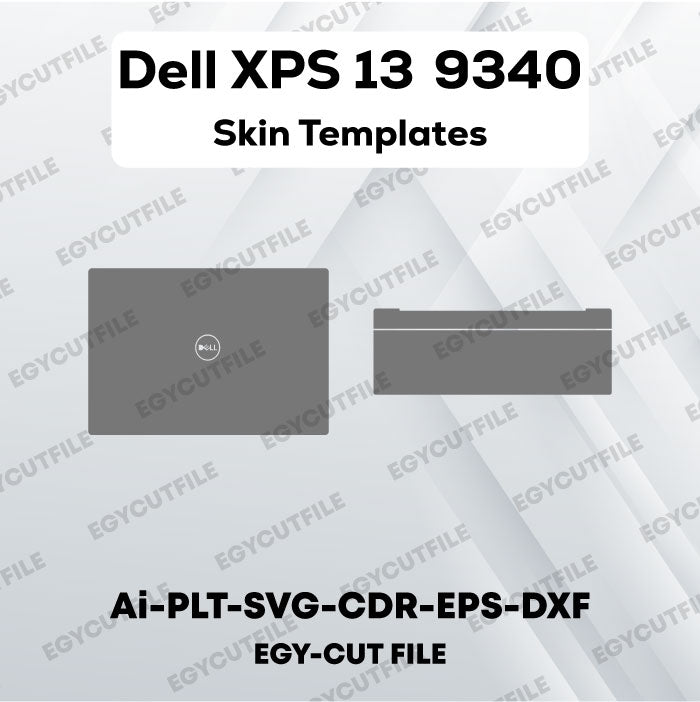 Dell XPS 13 9340 2024 Vector Skin Cut Files