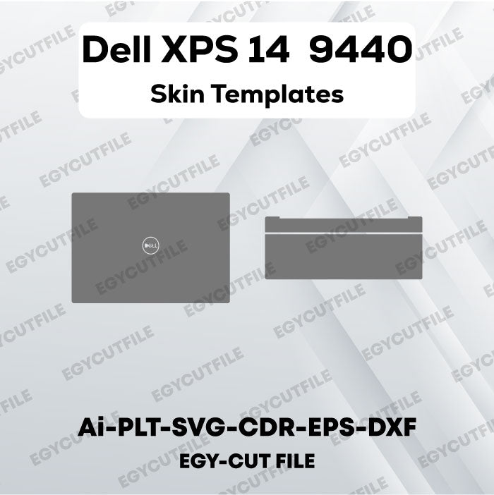 Dell XPS 14 9440 2024 Vector Skin Cut Files
