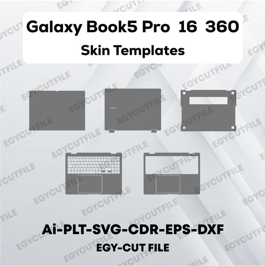 Galaxy Book5 Pro 16 360 Vector Skin Cut Files