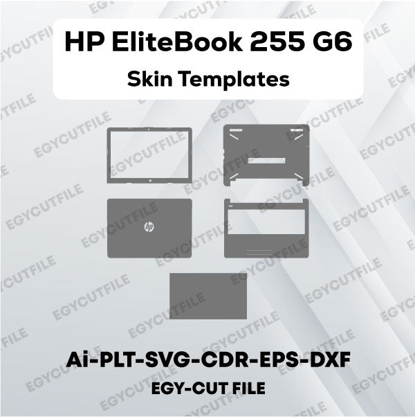 HP EliteBook 255 G6 Vector Skin Cut Files