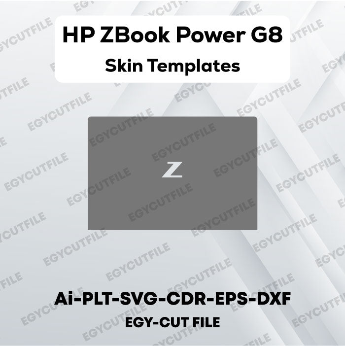 HP ZBook Power G8 Vector Skin Cut Files