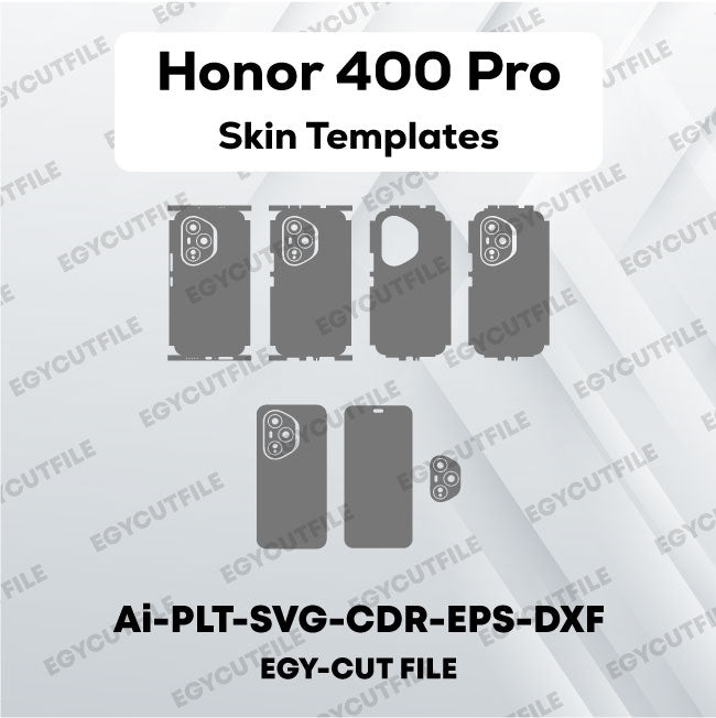 Honor 400 Pro Vector Skin Cut Files