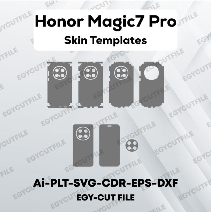Honor Magic7 Pro Vector Skin Cut Files