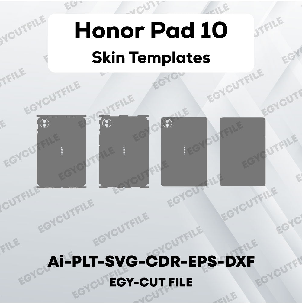 Honor Pad 10 Vector Skin Cut Files