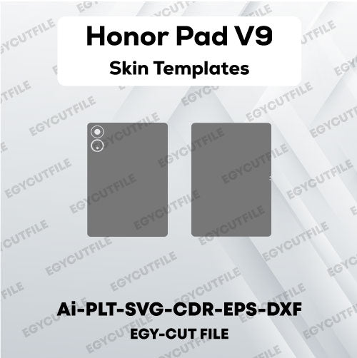Honor Pad V9 Vector Skin Cut Files
