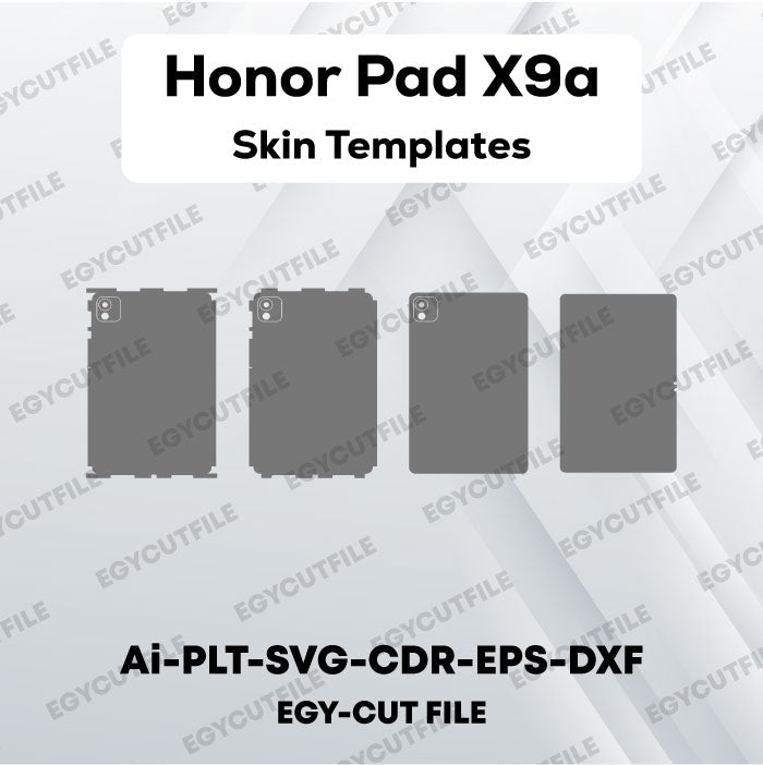 Honor Pad X9a Vector Skin Cut Files