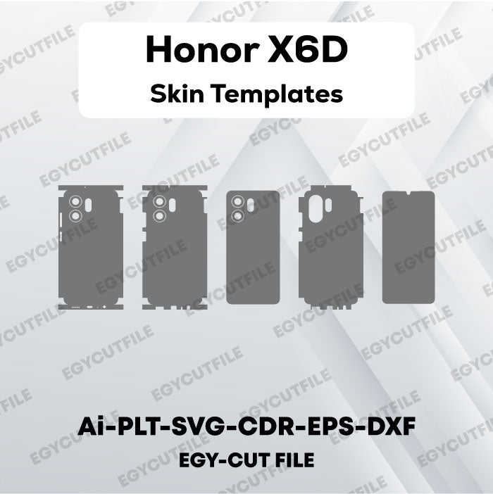 Honor X6d Vector Skin Cut Files