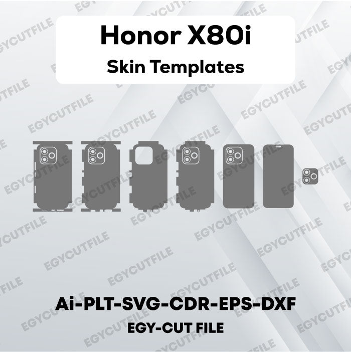 Honor X80i Vector Skin Cut Files