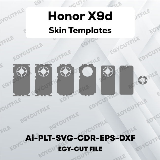 Honor X9d Vector Skin Cut Files