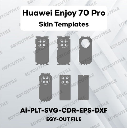 Huawei Enjoy 70 Pro Vector Skin Cut Files