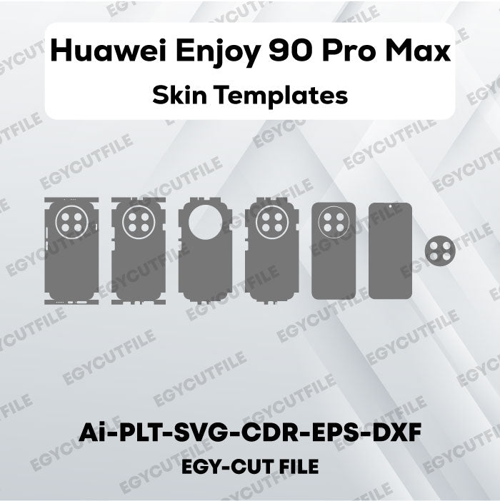 Huawei Enjoy 90 Pro Max Vector Skin Cut Files