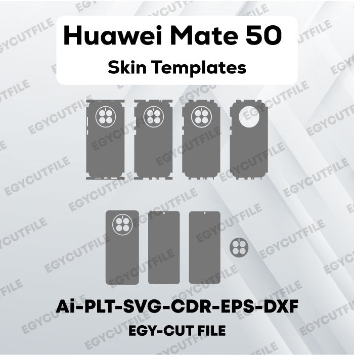 Huawei Mate 50 Vector Skin Cut Files