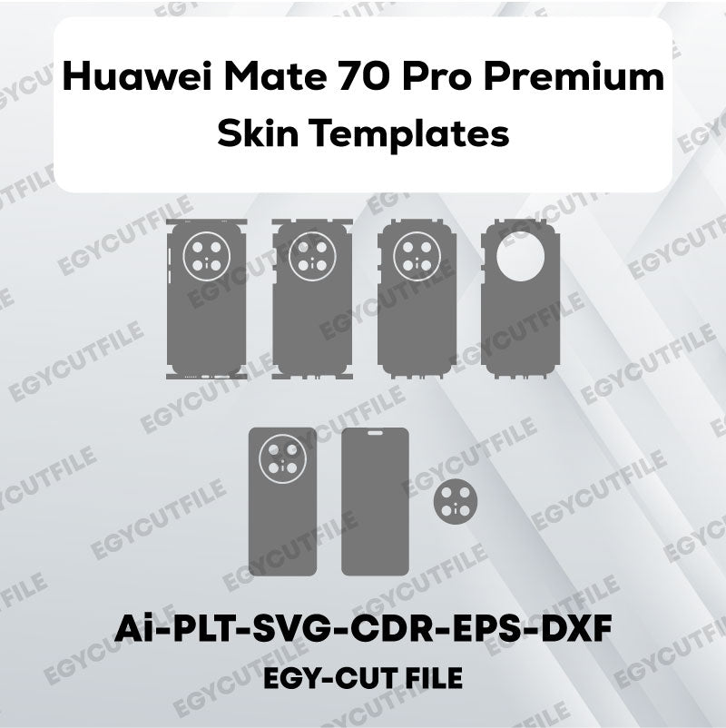 Huawei Mate 70 Pro Premium Vector Skin Cut Files