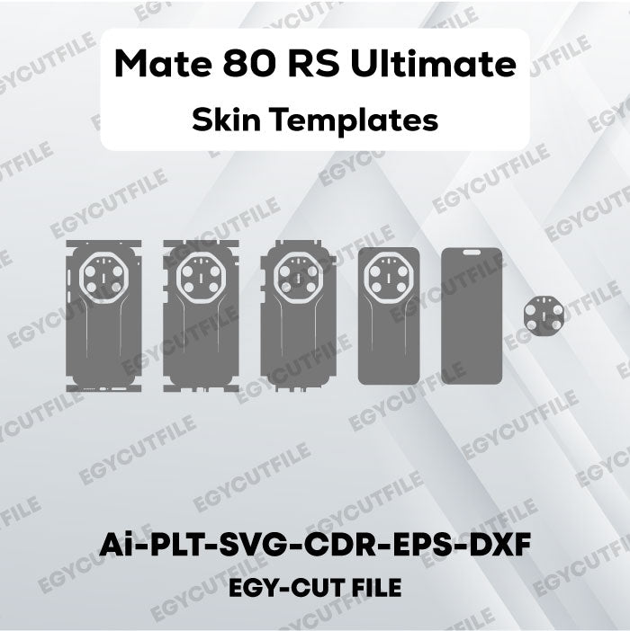 Huawei Mate 80 RS Ultimate Design Vector Skin Cut Files