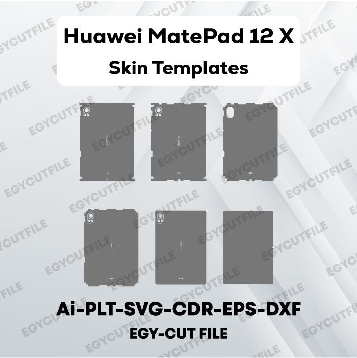 Huawei MatePad 12 X Vector Skin Cut Files