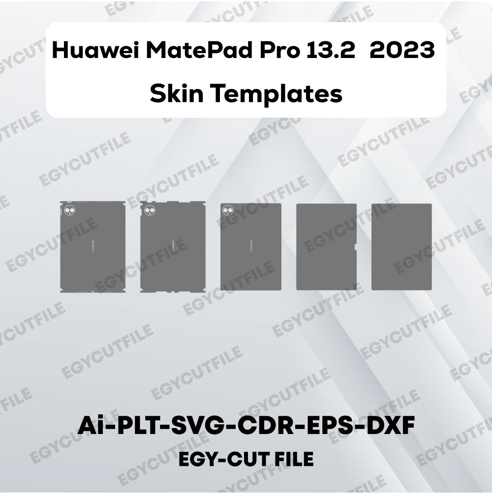 Huawei MatePad Pro 13.2 2023 Vector Skin Cut Files