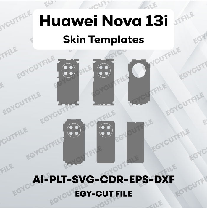 Huawei Nova 13i Vector Skin Cut Files