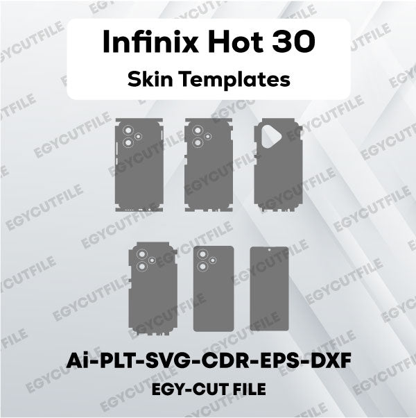 Infinix Hot 30-Infinix Hot 30 Free Fire Vector Skin Cut Files