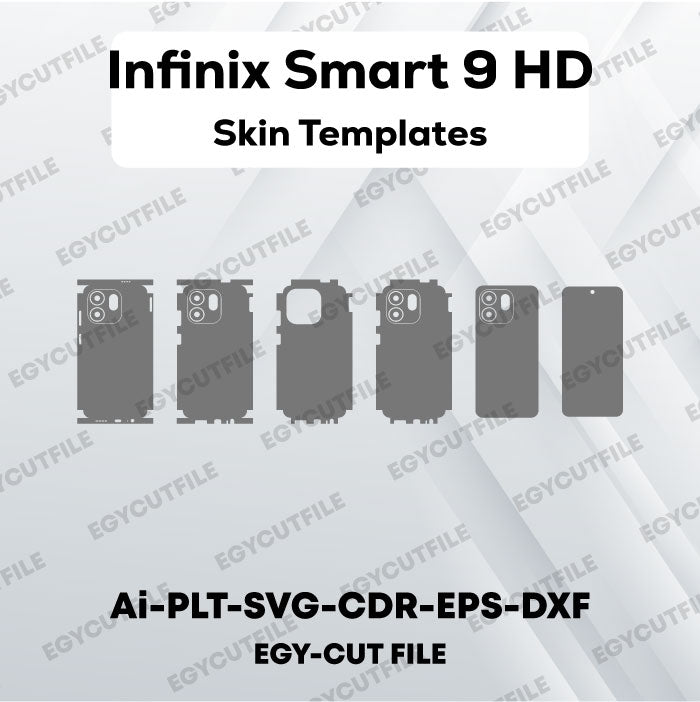 Infinix Smart 9 HD Vector Skin Cut Files
