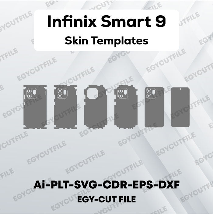 Infinix Smart 9 Vector Skin Cut Files