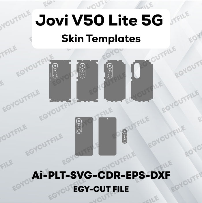 Jovi V50 Lite 5G Vector Skin Cut Files