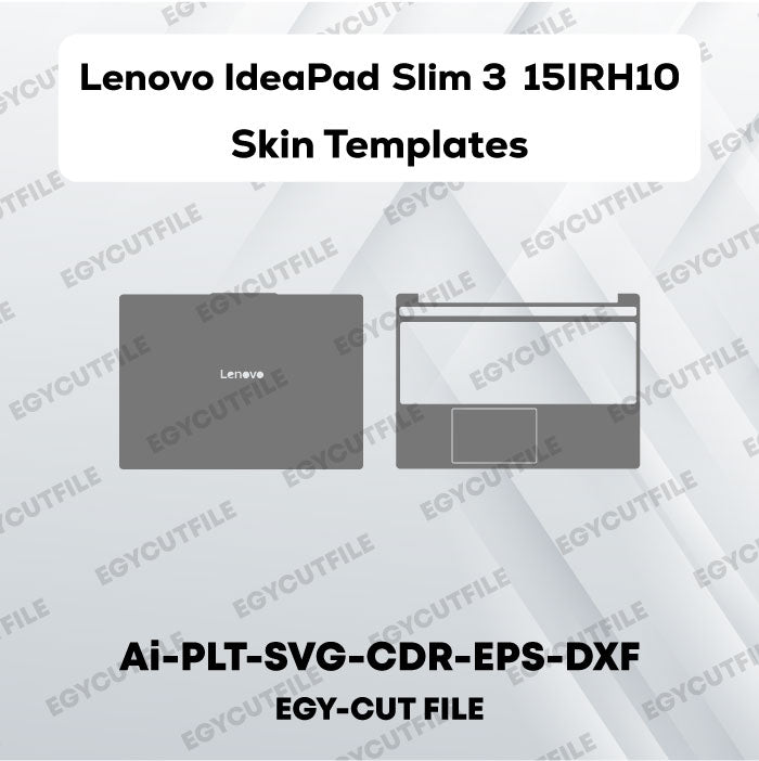 Lenovo IdeaPad Slim 3 15IRH10 Vector Skin Cut Files