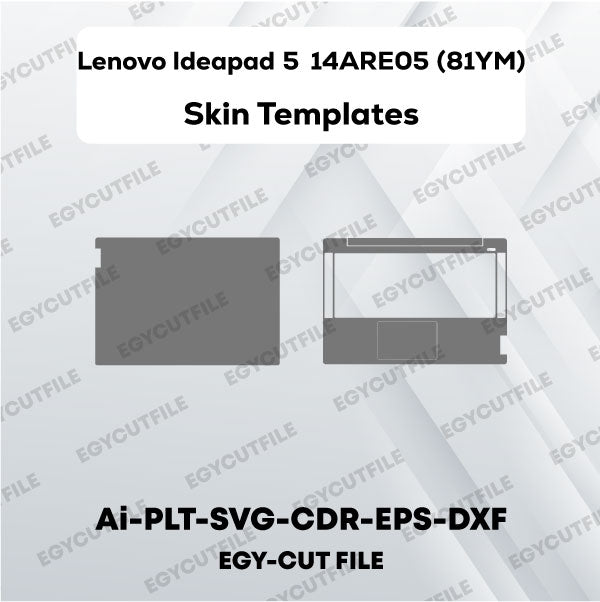 Lenovo Ideapad 5 14ARE05 (81YM) Vector Skin Cut Files