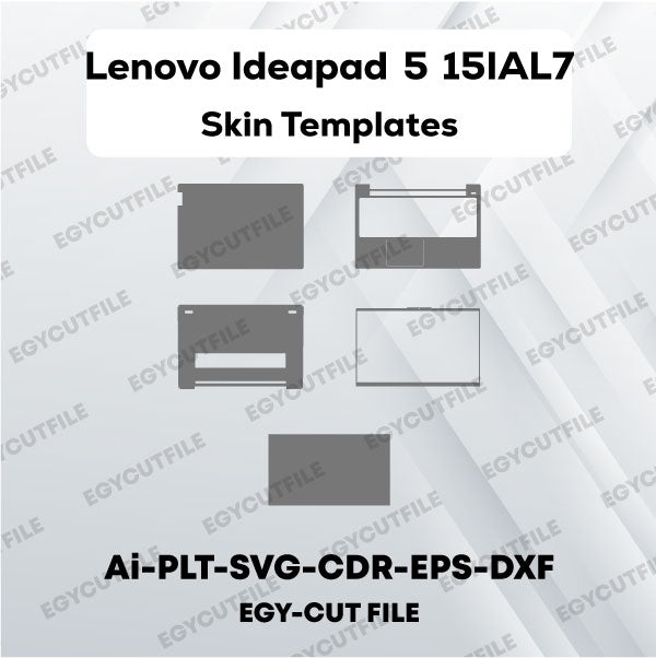 Lenovo Ideapad 5 15IAL7 Vector Skin Cut Files