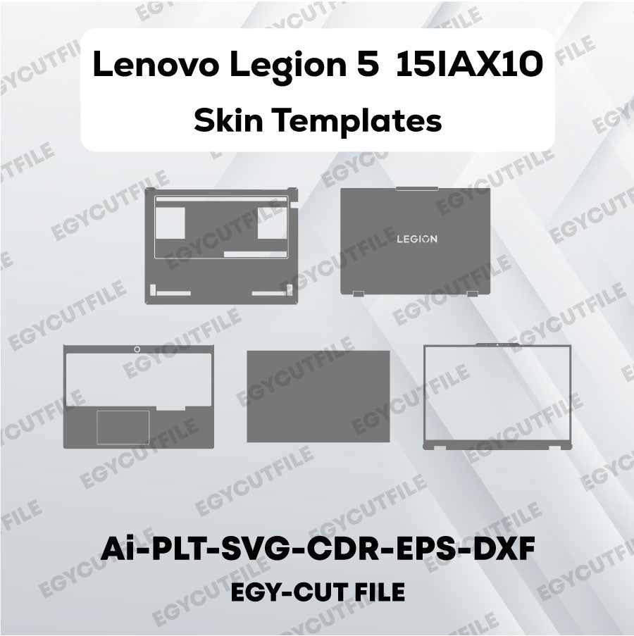 Lenovo Legion 5 15IAX10 Vector Skin Cut Files