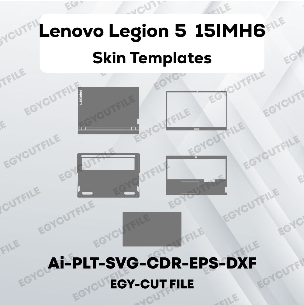 Lenovo Legion 5 15IMH6 Vector Skin Cut Files