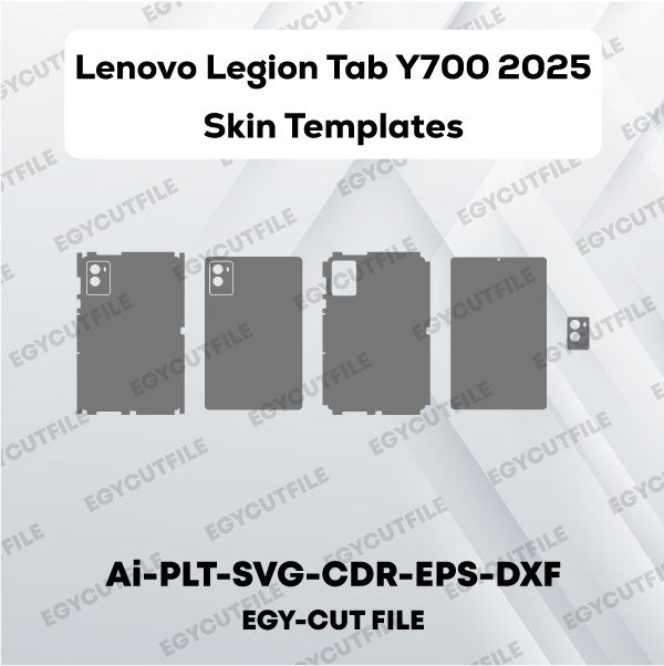 Lenovo Legion Tab Y700 (2025) Vector Skin Cut Files