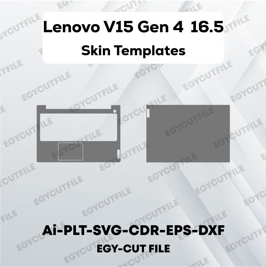 Lenovo V15 Gen 4 16.5 Vector Skin Cut Files