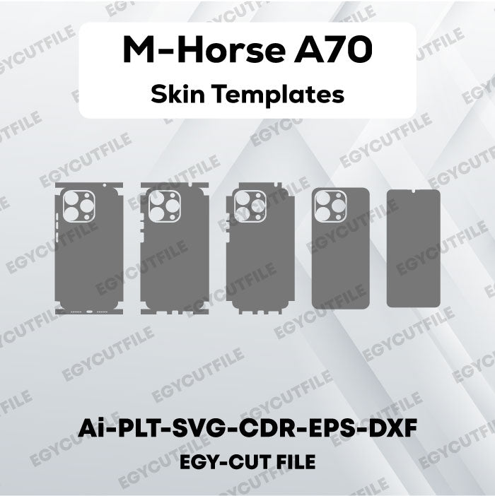 M-Horse A70 Vector Skin Cut Files