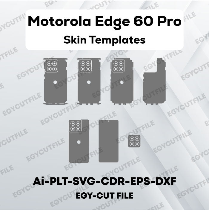 Motorola Edge 60 Pro Vector Skin Cut Files