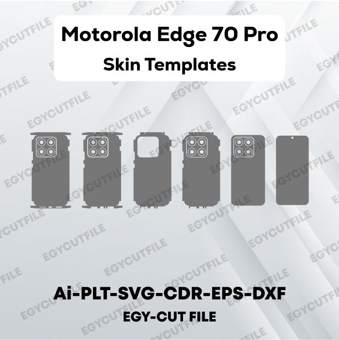 Motorola Edge 70 Pro Vector Skin Cut Files