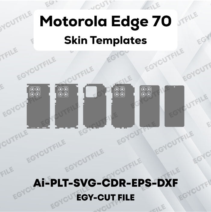 Motorola Edge 70 Vector Skin Cut Files