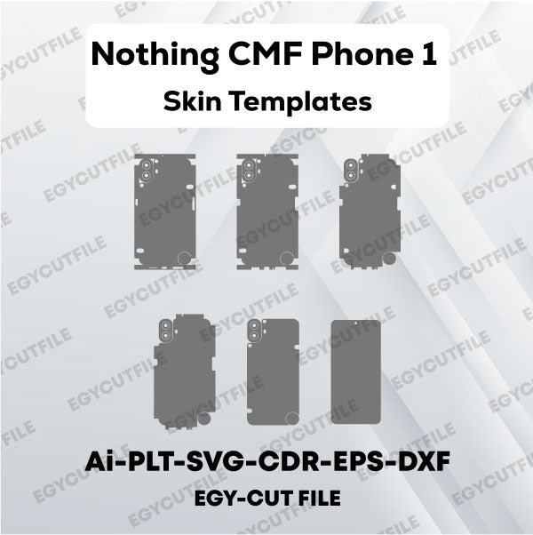 Nothing CMF Phone 1 Vector Skin Cut Files