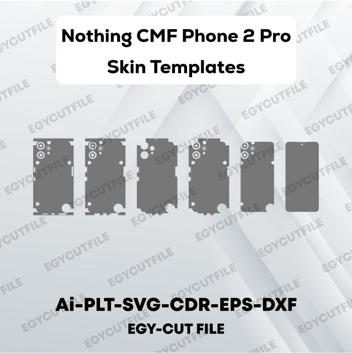 Nothing CMF Phone 2 Pro Vector Skin Cut Files