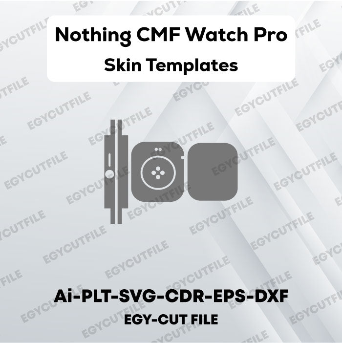 Nothing CMF Watch Pro Vector Skin Cut Files