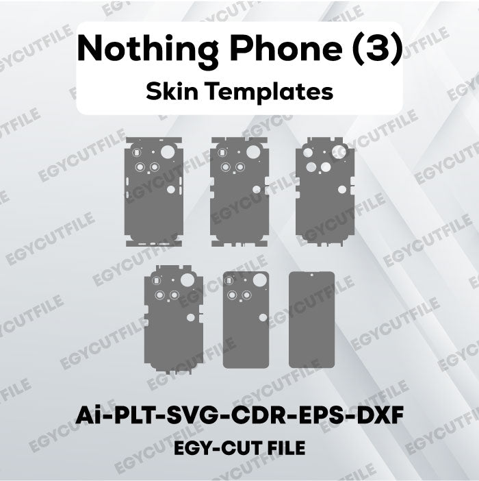 Nothing Phone (3) Vector Skin Cut Files