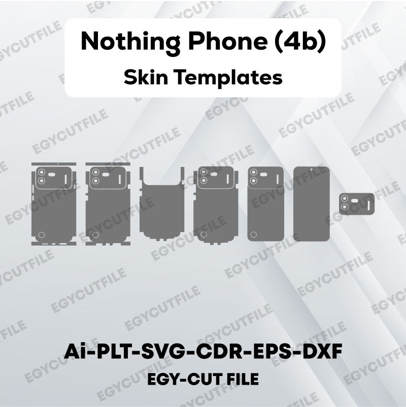 Nothing Phone (4b) Vector Skin Cut FIles