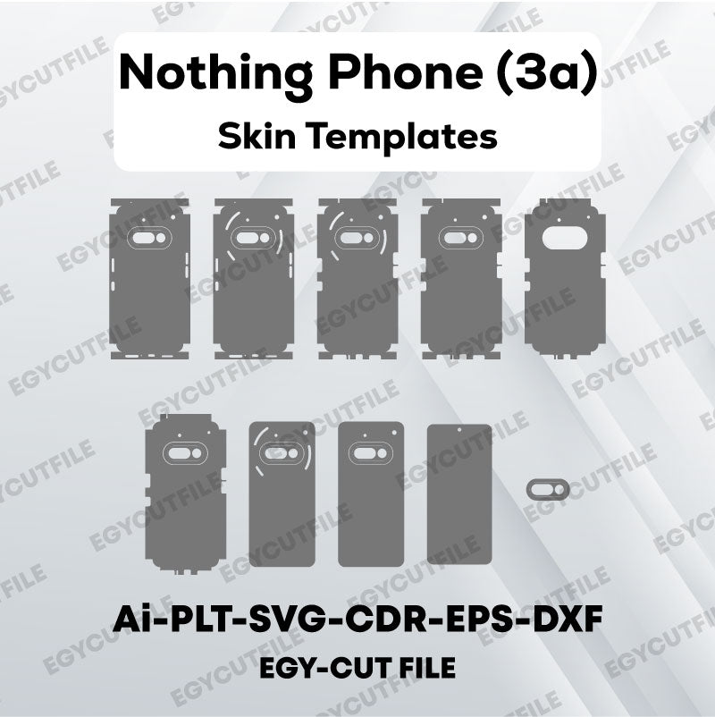 Nothing Phone 3A Vector Skin Cut Files