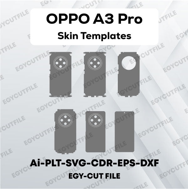 OPPO A3 Pro Vector Skin Cut Files