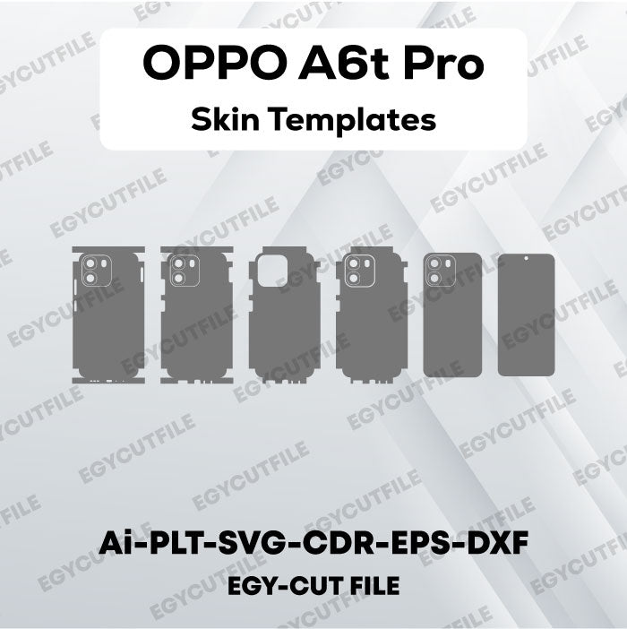 OPPO A6t Pro Vector Skin Cut Files